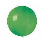 Latexový dekoračný balón pastelová zelená 75 cm