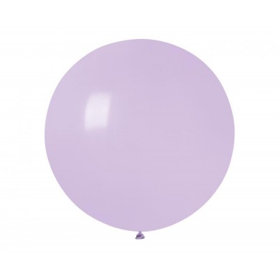 Latexový dekoračný balón pastelová orgovánová 75 cm