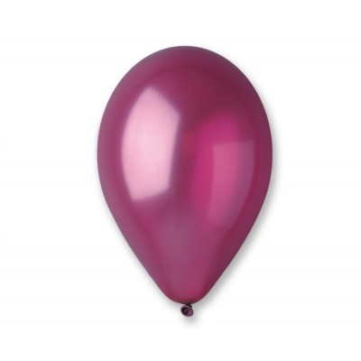 Latexový balón burgundy metalická farba