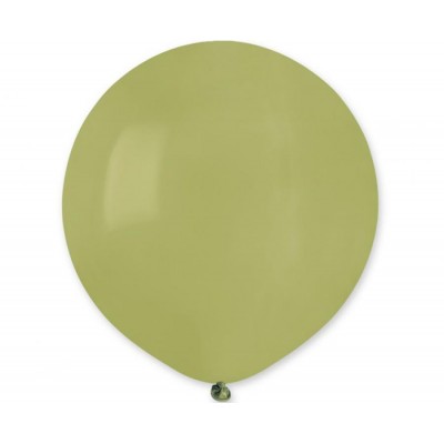 Latexový balón pastelová olivová 48 cm