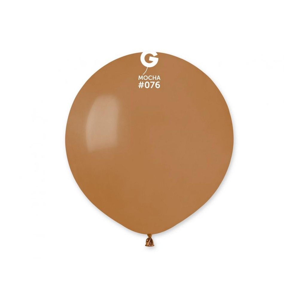 Latexový balón pastelová kávová 48 cm Latexový balón pastelová kávová 48 cm