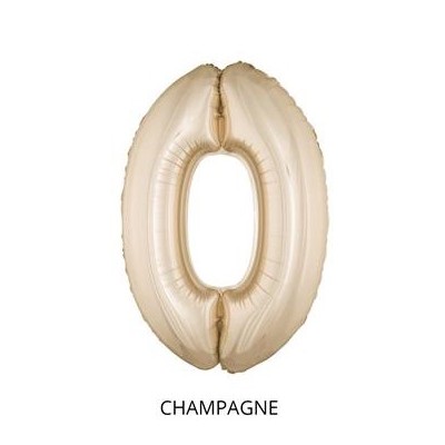 Fóliový balón 0 Champagne