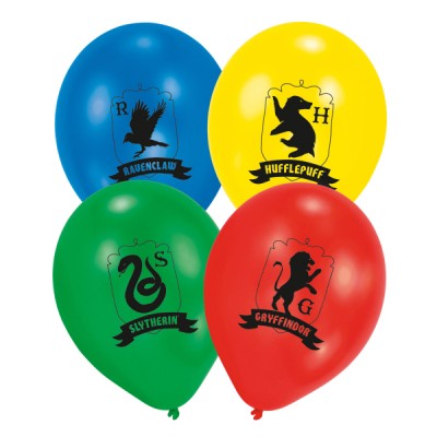 Latexové balóny Harry Potter Houses 27,5 cm