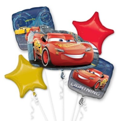Balónová buketa cars Lightning McQueen