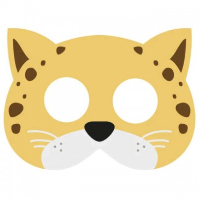 Maska na tvár Gepard
