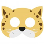 Maska na tvár Gepard