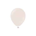 Latexový dekoračný balón biely piesok 12 cm