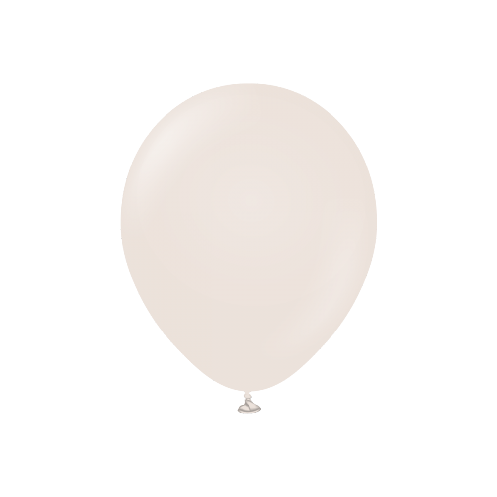 Latexový balón biely piesok 30 cm
