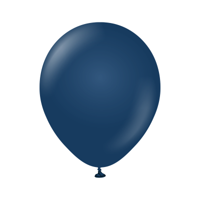 Latexový dekoračný balón navy modrá 45 cm