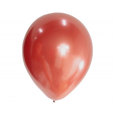 Latexové dekoračné balóny platinová červená 30 cm