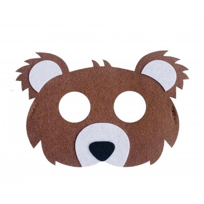Maska na tvár Medveď