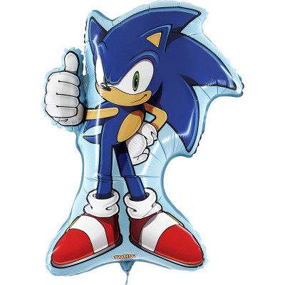 Fóliový Supershape balón Sonic