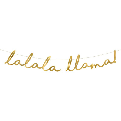 Banner Lalala Llama