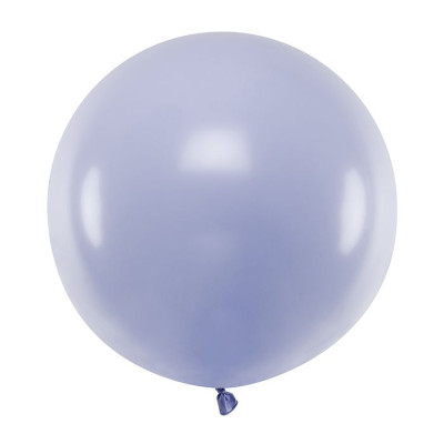 Latexový dekoračný balón pastelová svetlá fialová 60 cm
