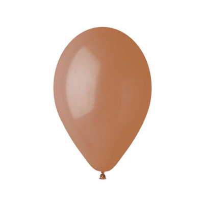 Latexové balóny pastel kávová hnedá 30 cm