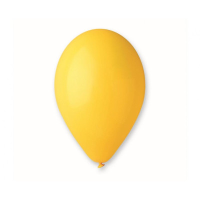 Latexové balóny pastel tmavo žltá 30 cm
