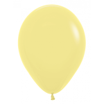 Latexové balóny pastel banánová žltá 30 cm