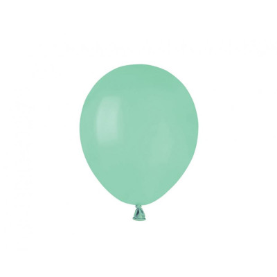Latexové dekoračné balóny pastel mätová 13 cm