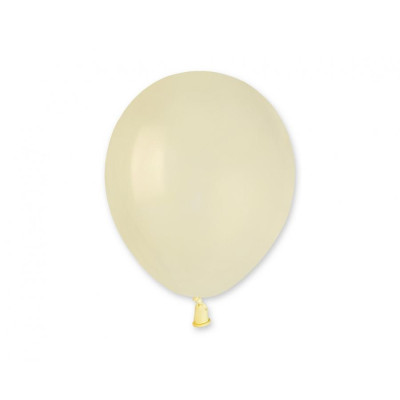 Latexové dekoračné balóny pastel slonová kosť 13 cm