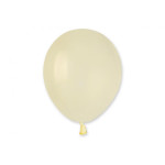 Latexové dekoračné balóny pastel slonová kosť 13 cm