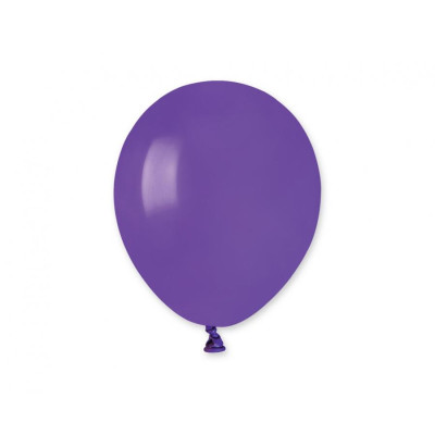 Latexové dekoračné balóny pastel  fialová 13 cm