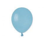 Latexové dekoračné balóny pastel nebeská modrá 13 cm