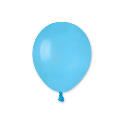 Latexové dekoračné balóny pastel svetlo modrá 13 cm