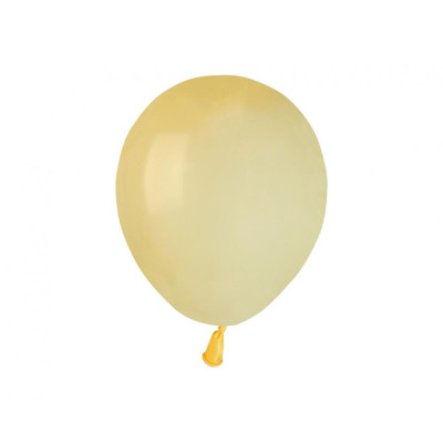Latexové dekoračné balóny pastel banánová žltá 13 cm