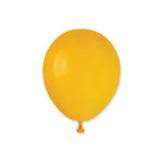 Latexové dekoračné balóny pastel tmavo žltá 13 cm