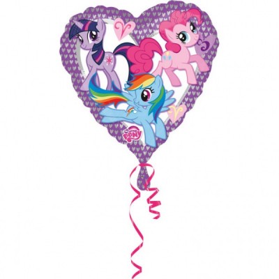 Fóliový balón My Little Pony srdce