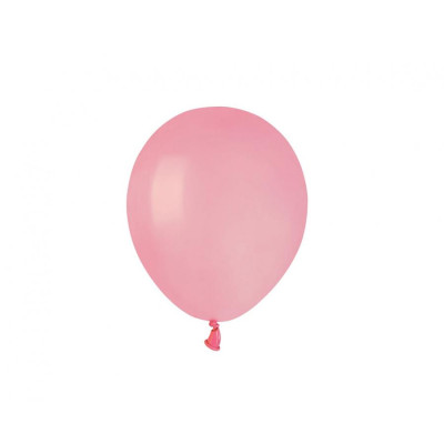 Latexové dekoračné balóny pastel svetlo ružová 13 cm