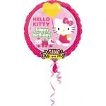 Spievajúci fóliový balón Hello Kitty