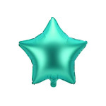 Fóliový balón hviezda zelená