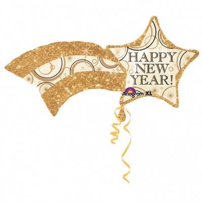 Foliový balón SuperShape Happy New Year