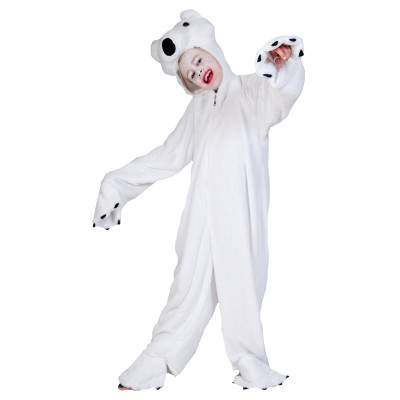 Detský kostým Medveď biely veľkosť 128