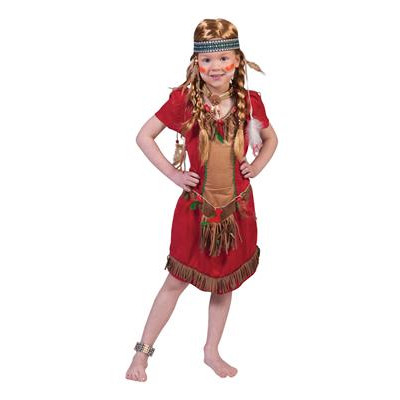 Dievčenský kostým Indiánka veľkosť 104