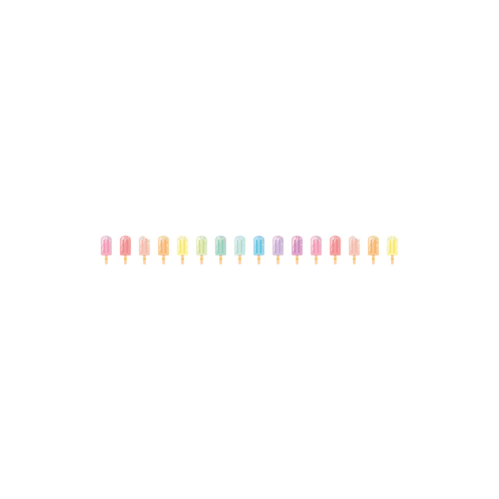 Girlanda mix farieb zmrzliny Girlanda mix farieb zmrzliny
