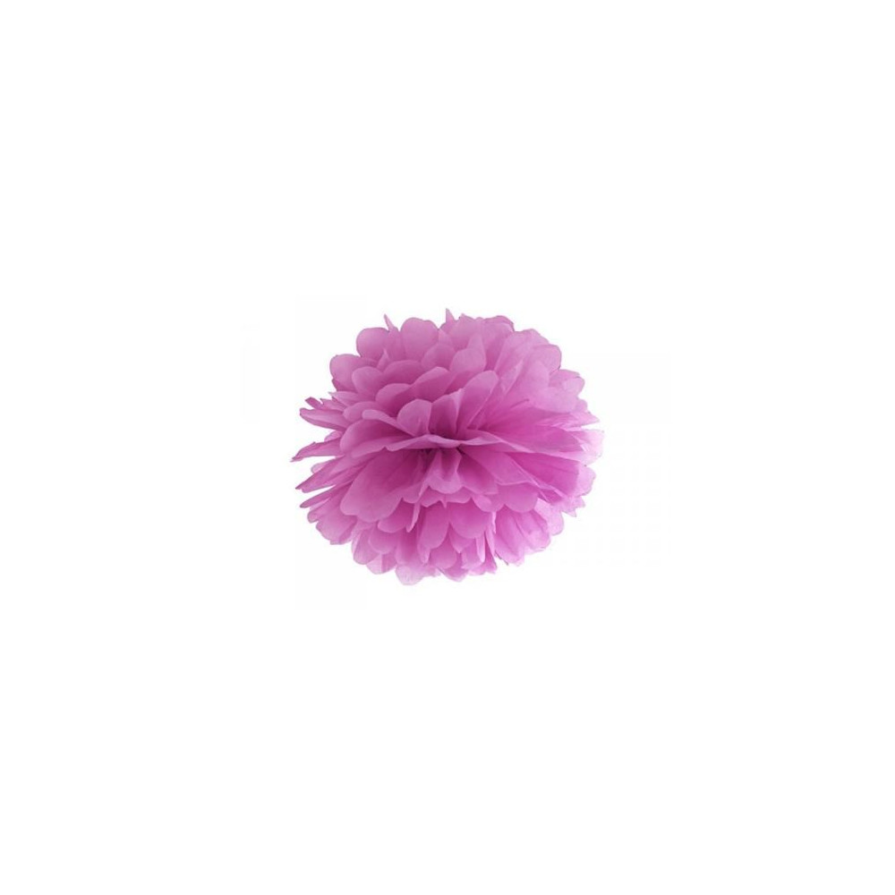 Pompónová visiaca guľa ružová 25 cm Pompónová visiaca guľa ružová 25 cm
