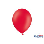 Latexový balón červený extra silný 30 cm