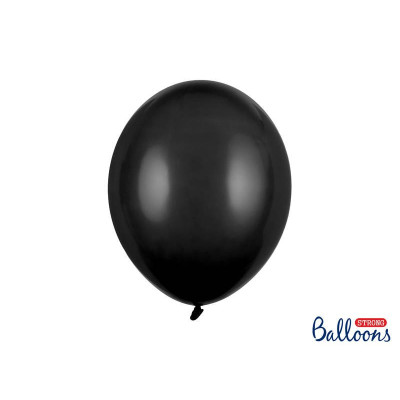 Latexový balón čierny extra silný 30 cm