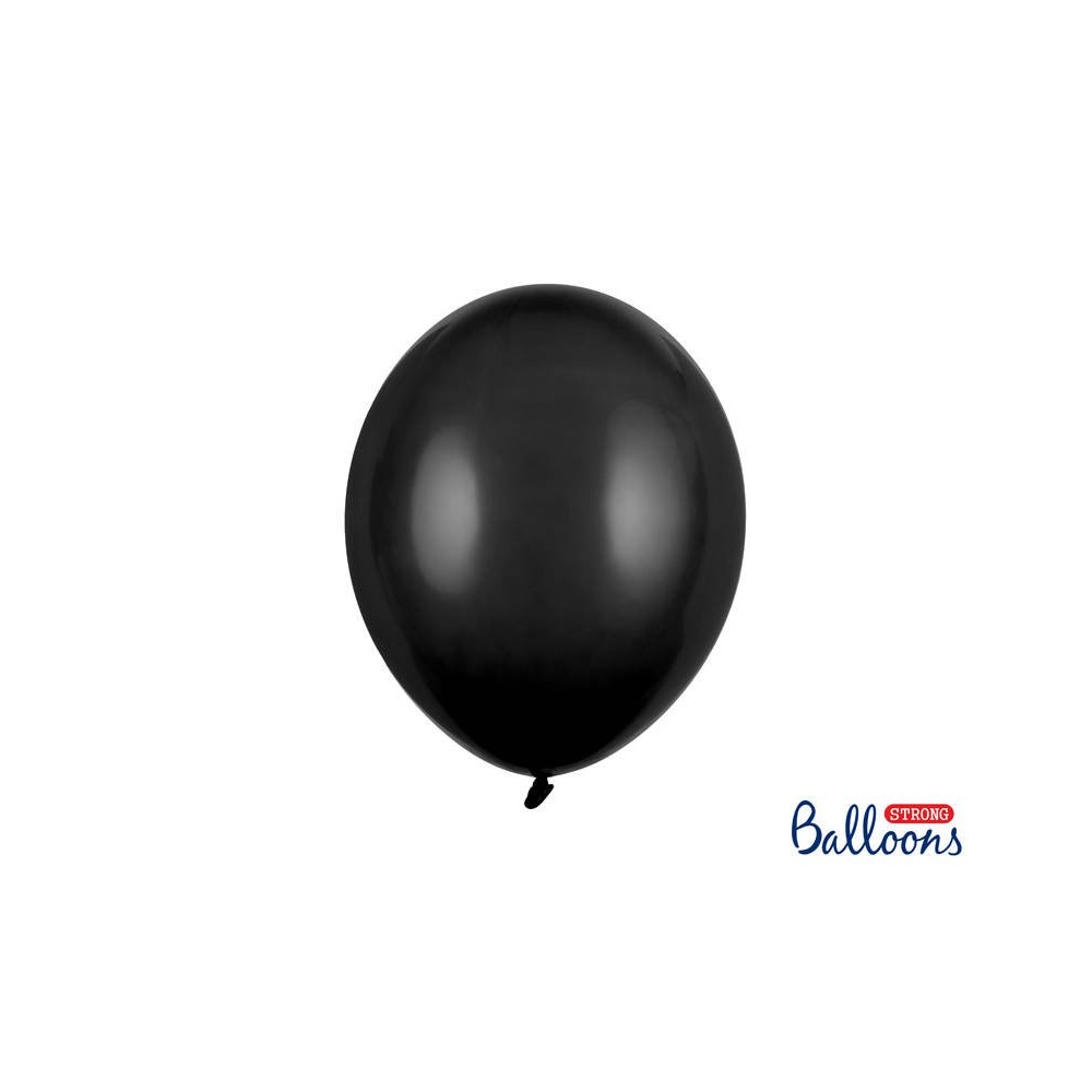 Latexový balón čierny extra silný 30 cm