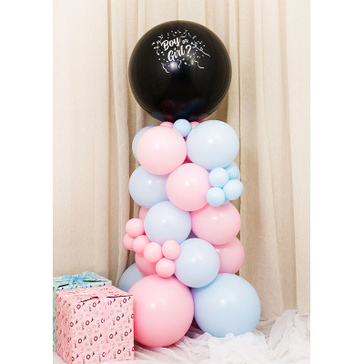 Balónová dekorácia odhalenie pohlavia