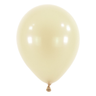 Latexový dekoračný balón piesková farba 35 cm