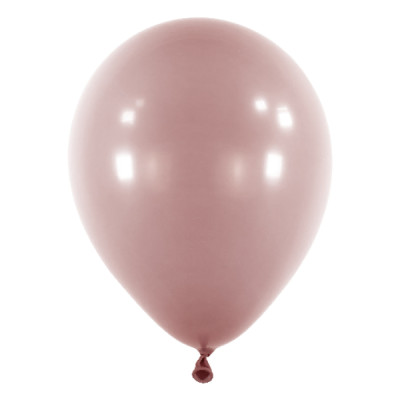 Dekoračný latexový balón staro ružová farba 35 cm