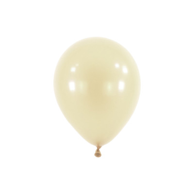 Latexový dekoračný balón piesková farba 13 cm