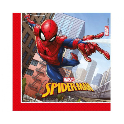 Servítky Spiderman crime fighter