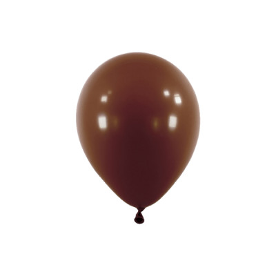 Latexový dekoračný balón čokoládová farba 13 cm