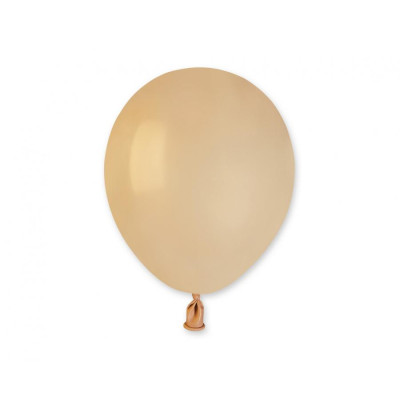 Latexové dekoračné balóny pastelová telová 12,5 cm