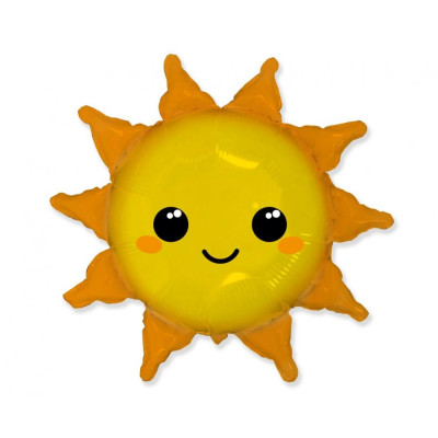 Fóliový Supershape balón Slnko