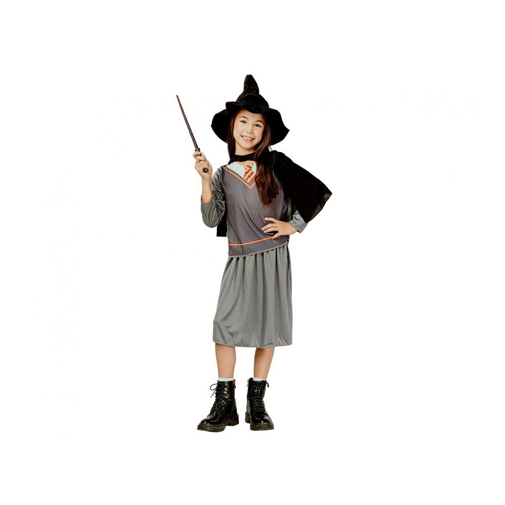 Dievčenský kostým čarodejnica 130-140 cm